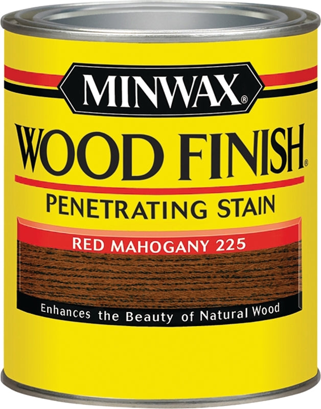 Minwax 70007444 Wood Stain, Red Mahogany, Liquid, 1 qt, Can