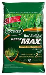 Scotts Green Max 30405 Lawn Food, 5.7 kg Bag, Granular, 27-0-2 N-P-K Ratio