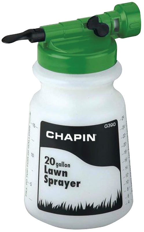 CHAPIN G390 Hose End Sprayer, 32 oz Cup, Poly