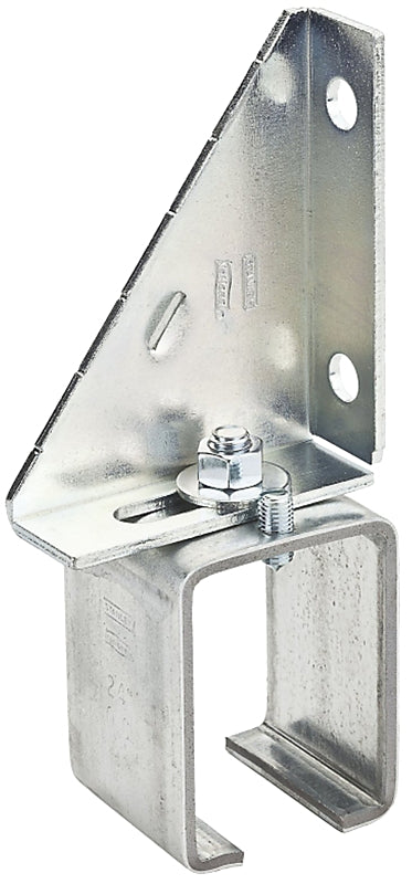 National Hardware N104-695 Box Rail Splice Bracket, Steel, Galvanized