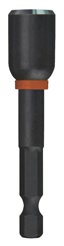 Milwaukee SHOCKWAVE Impact Duty Series 49-66-4736 Nut Driver, 7/16 in Drive, 2-9/16 in OAL, Secure-Grip Handle, Magnetic