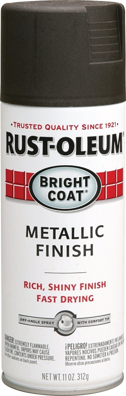 Rust-Oleum 7713830 Rust Preventative Spray Paint, Metallic, Dark Bronze, 11 oz, Can