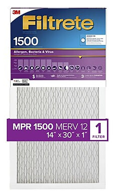 FILTER AIR 1500MPR 14X30X1IN