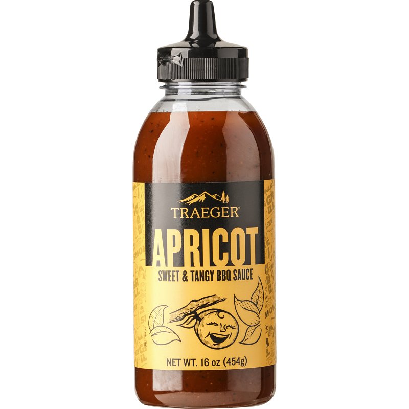 Traeger SAU064 Sweet BBQ Marinade, Apricot, Sweet, 16 oz Bottle