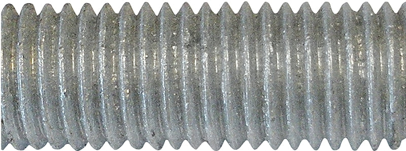 PFC 770053-BR Threaded Rod, 1/2-13 in Thread, 6 ft L, A Grade, Carbon Steel, Galvanized, NC Thread