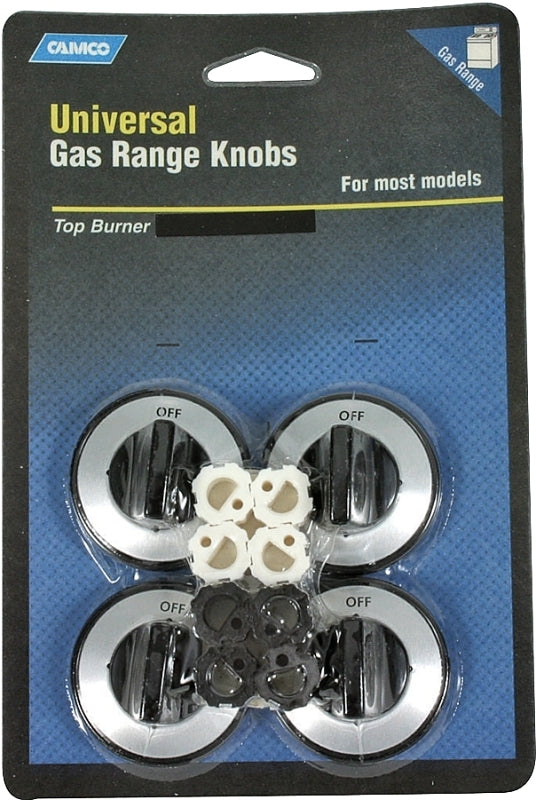 00943 BLACK GAS BURNER KNOB