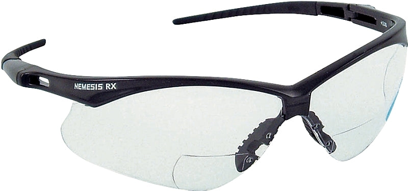 Jackson Safety 28621 Universal Readers Safety Eyewear, Hard-Coated Lens, Polycarbonate Lens, Wraparound Frame