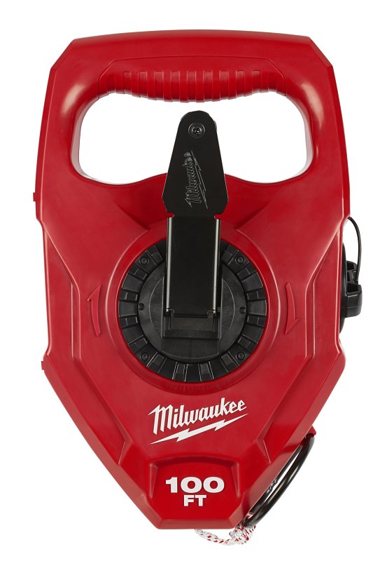 Milwaukee 48-22-3910 Extra Bold Chalk Reel, 100 ft L Line, Planetary Gear Rewind, 4:1 Gear Ratio