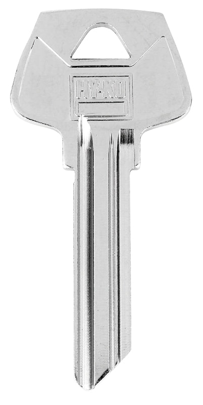 Hy-Ko 11010S45 Key Blank, Brass, Nickel-Plated, For: Sargent S45 Locks