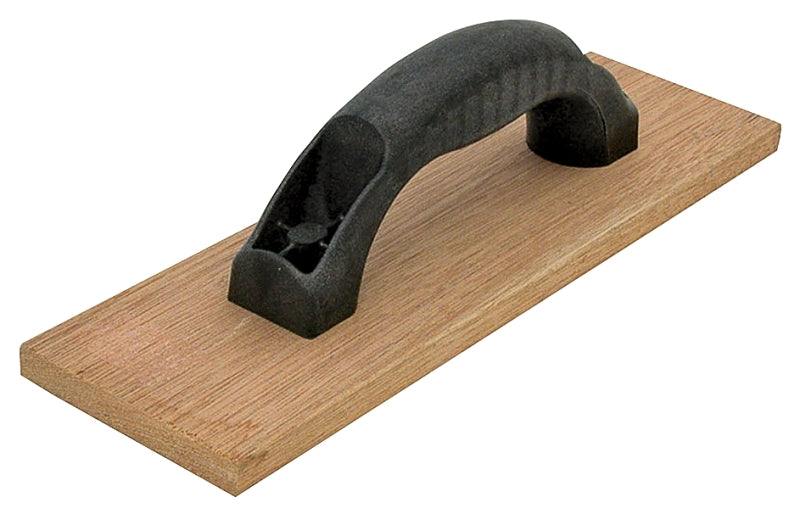 QLT WF946 Hand Float, 16 in L Blade, 3-1/2 in W Blade, 1/2 in Thick Blade, Mahogany Blade, Structural Foam Handle