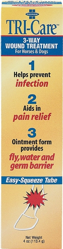 Farnam TRI-Care 100502415 Wound Treatment, 4 oz Tube