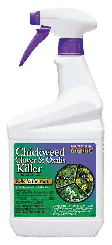 Bonide 0612 Weed Killer, Liquid, Spray Application, 1 qt