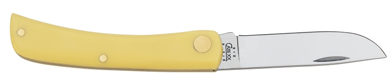 00032 YELLOW SODBUSTER KNIFE