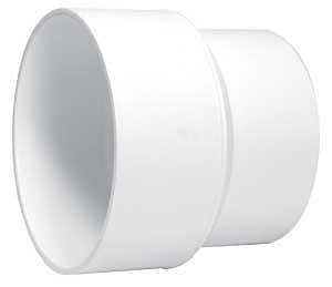 IPEX 040655 Sewer and Drain Coupling, 4 x 3 in, Hub, PVC