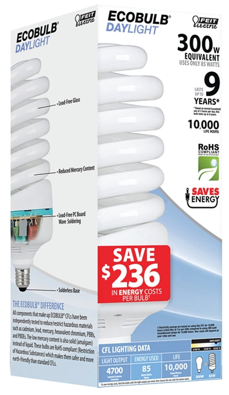 ESL85T/D BULB CFL 85/300W REPL