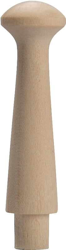 Waddell 760 Shaker Peg, 1/2 in Dia, 3-1/2 in L, Hardwood