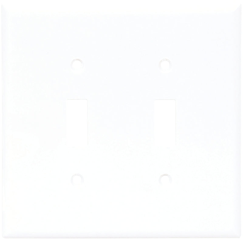 2139W-BOX WHT SWITCH PLATE 2G