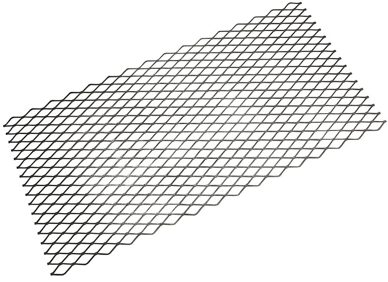 Stanley Hardware 4075BC Series N215-780 Expanded Grid Sheet, 13 Thick Material, 16 in W, 32 in L, Steel, Plain