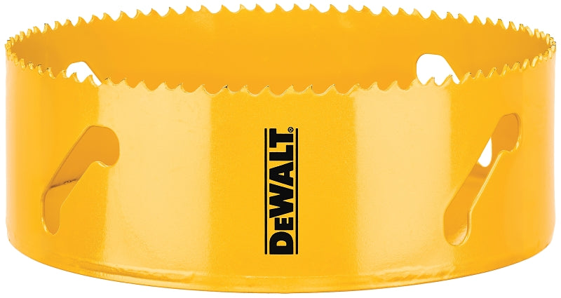 DeWALT DAH180096 Hole Saw, 6 in Dia, 1-3/4 in D Cutting, 5/8-18 Arbor, 4/5 TPI, HSS Cutting Edge