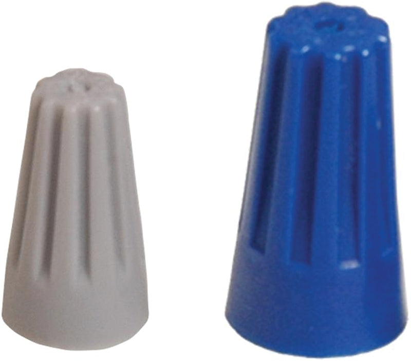 Hubbell HWCS12C20 Twist On Wire Connector, 22 to 14 AWG Wire, Thermoplastic Housing Material, Blue/Gray