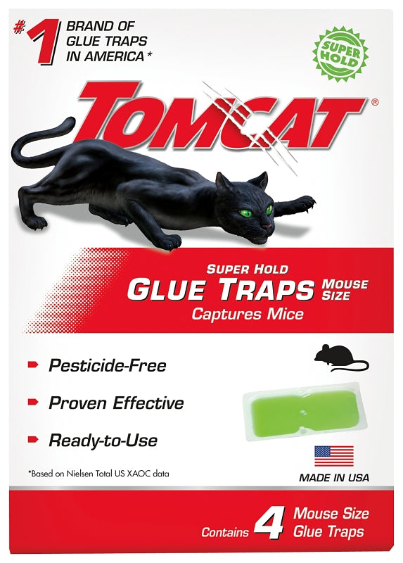 Tomcat 0362710 Mouse Glue Trap, 4/PK