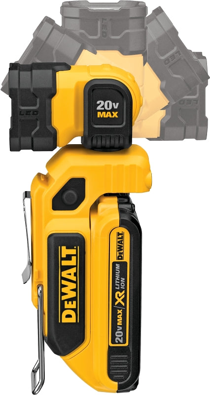 DeWALT DCL044 Work Light, 20 V, LED Lamp, 101 to 500 Lumens