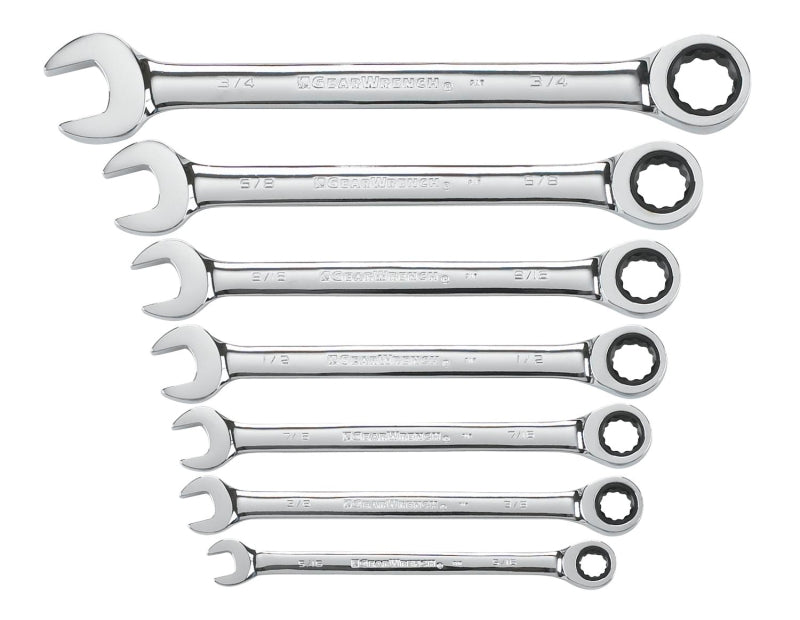 9317 WRNCH/RATCHET SET SAE 7PC