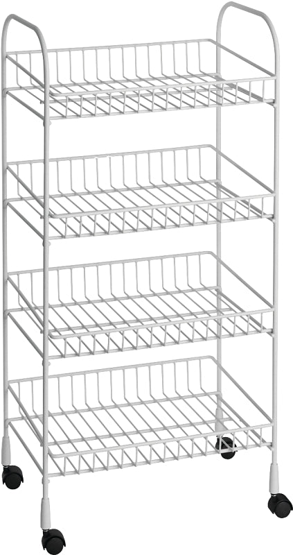 161100 4 TIER CART WHITE