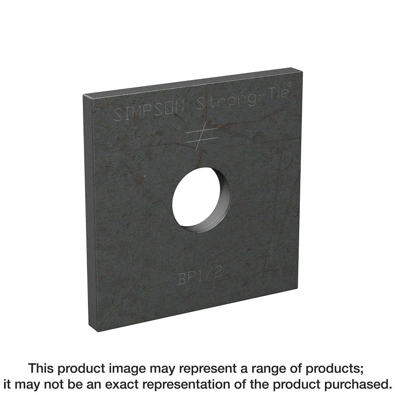 Simpson Strong-Tie BP1/2 Bearing Plate, Steel