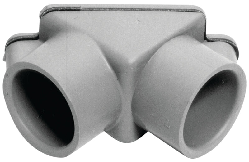 Carlon E990DER-CAR Access Pull Elbow, PVC, Gray