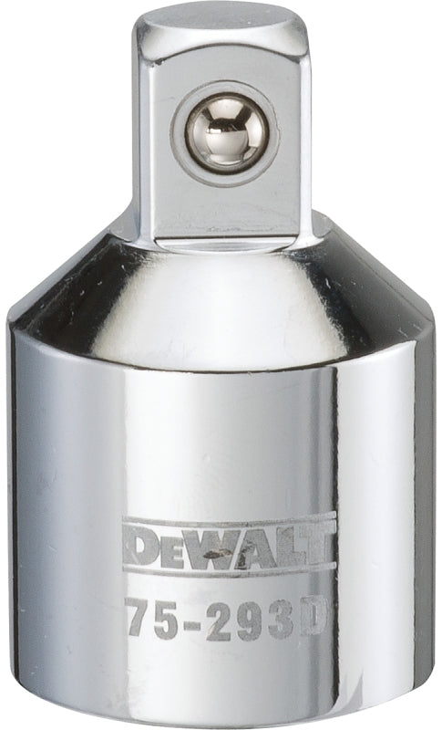 DeWALT DWMT75293OSP Reducing Adapter, 3/4 in Drive, Female Drive, 1/2 in Output Drive, Male Output Drive, 2-1/8 in L