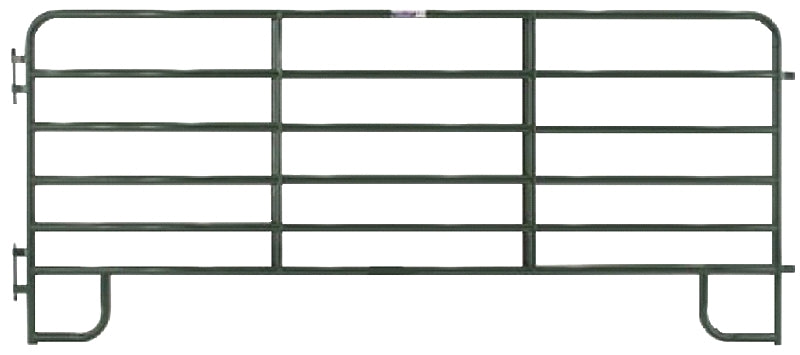 TARTER ECG12T Corral Panel, 12 ft L, Steel