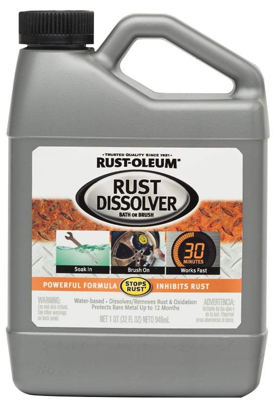 Rust-Oleum 293617 Rust Dissolver, Liquid, Mild, 1 qt