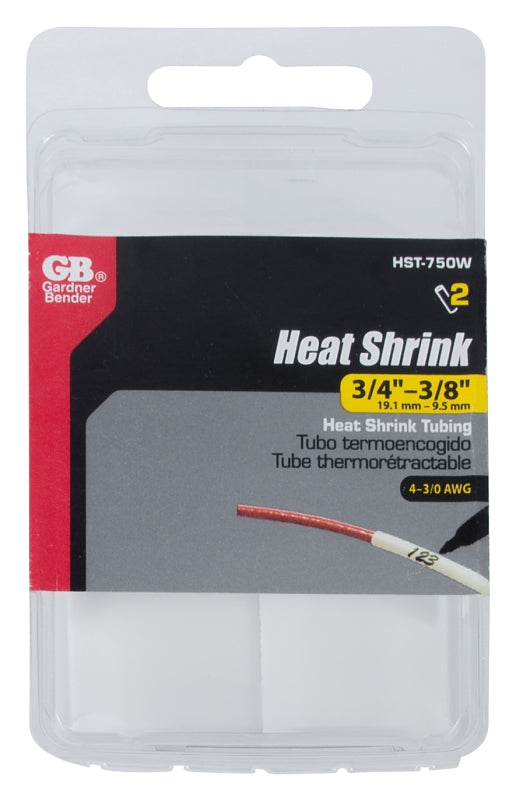 HST-750W TUBING HT SHRK WH 3IN
