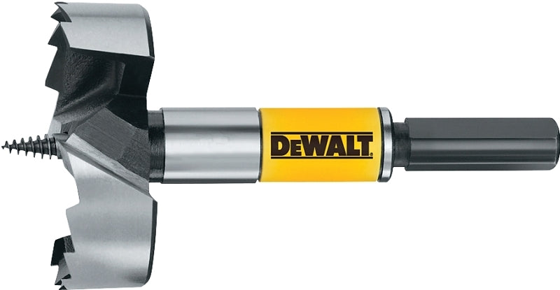 DeWALT DW1636 Drill Bit, 2 in Dia, 6 in OAL, 7/16 in Dia Shank, Ball Groove, Hex Shank