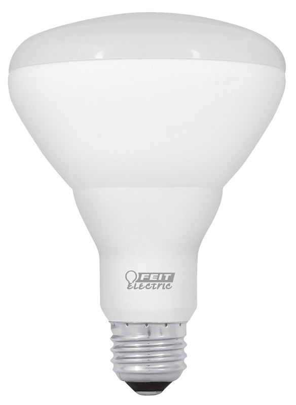 Feit Electric BR30DM/927CA LED Bulb, Flood/Spotlight, BR30 Lamp, 65 W Equivalent, E26 Lamp Base, Dimmable, White