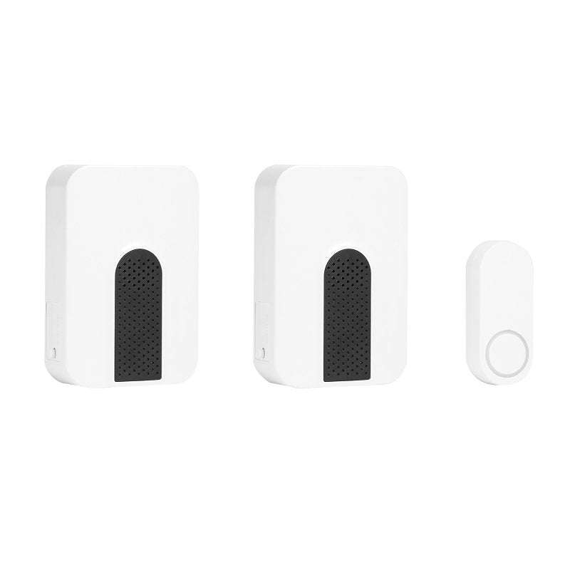 KIT DOORBELL PLUG-IN WRLSS WHT