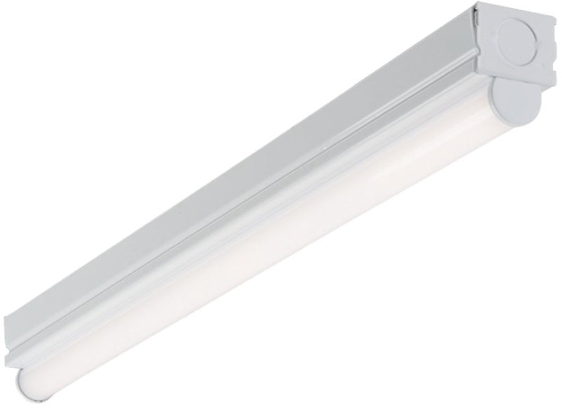 Metalux 2ST1L1040R Linear Single Lens Striplight, 0.04/0.08 A, 120 to 277 V, 9.8 W, 1-Lamp, LED Lamp, 4000 K Color Temp