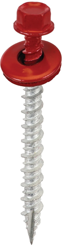 Acorn International SW-MW2CR250 Screw, #9 Thread, High-Low, Twin Lead Thread, Hex Drive, Self-Tapping, Type 17 Point, 250/BAG