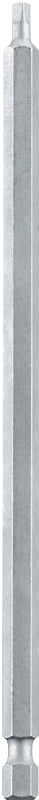 DeWALT DW2262 Power Bit, #2 Drive, Square Recess Drive, 1/4 in Shank, Hex Shank, 6 in L, Steel
