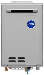 Rheem RTG Series RTG-95XELN-3 Outdoor Water Heater, NPT, 199,900 Btu/hr BTU, 0.82 UEF Energy Efficiency, 9.5 gpm, Wall