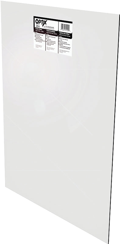 Plaskolite 11G0830A Flat Sheet, 30 in L, 28 in W, 0.08 in Thick, Clear