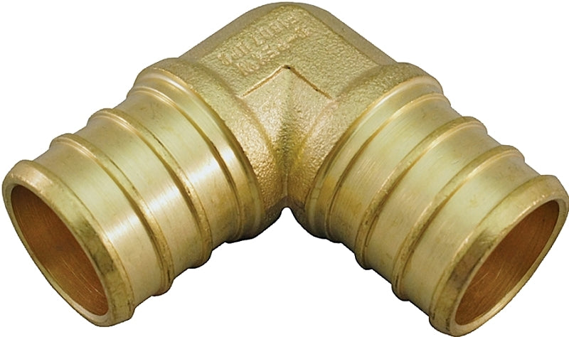 Apollo CPXE3434 Pipe Elbow, 3/4 in, 90 deg Angle, Brass