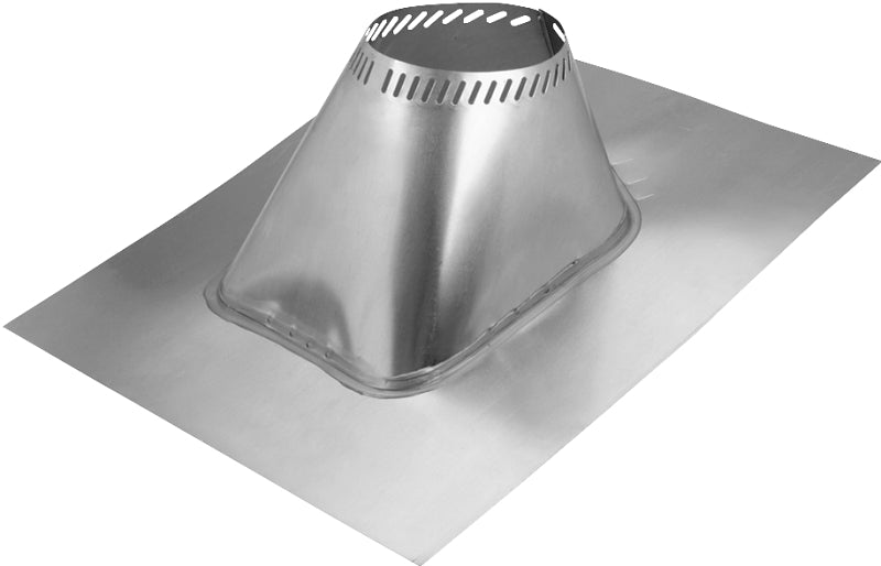 Selkirk SURE-TEMP Premium Series 208830 Roof Flashing, 31-7/8 in OAL, 27 in OAW, Aluminum