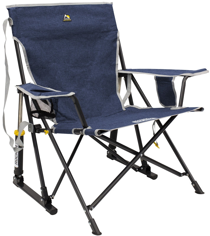 GCI Outdoor 410145 Kickback Rocker Chair, 32-1/2 in OAW, 27.2 in OAD, 31.7 in OAH, Fabric/Plastic/Steel