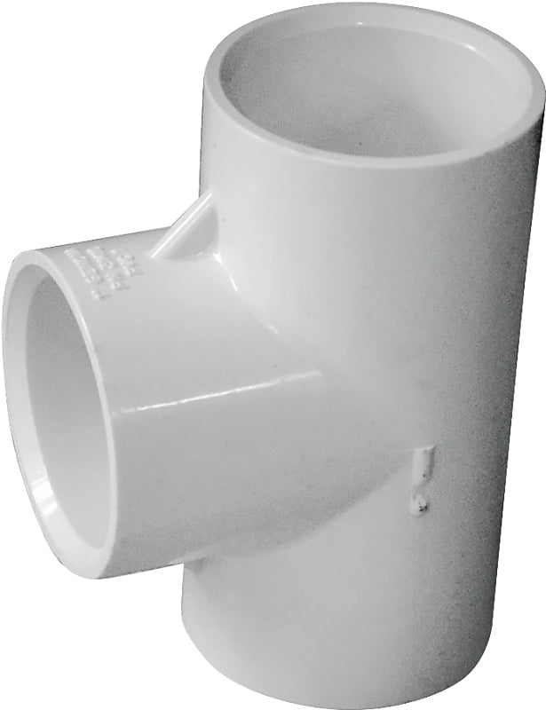 IPEX 435777 Pipe Tee, 1 in, Socket, PVC, White, SCH 40 Schedule, 150 psi Pressure