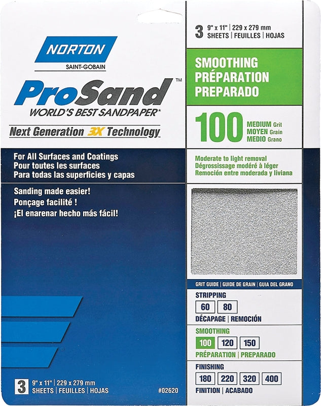 02620 SANDPAPER PRO 9X11 100