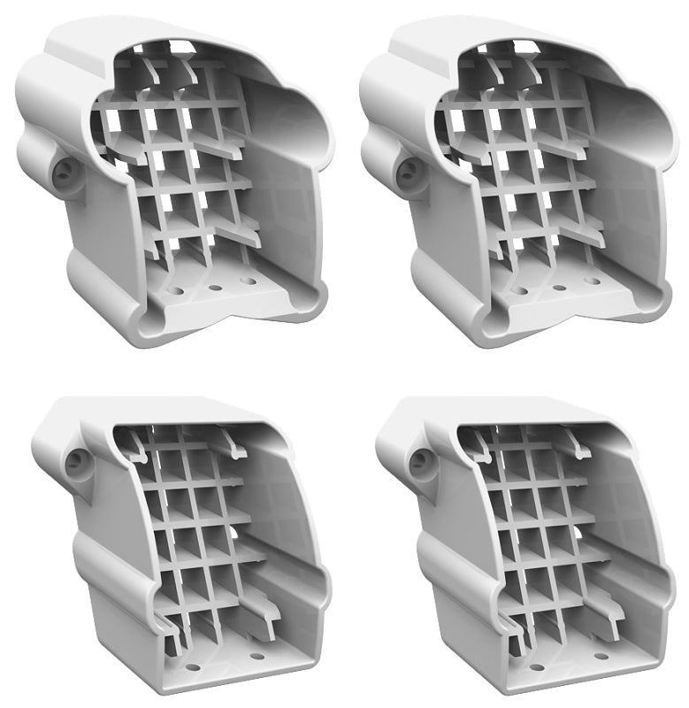 Xpanse Premier 73013838 Stair Bracket, PVC, White