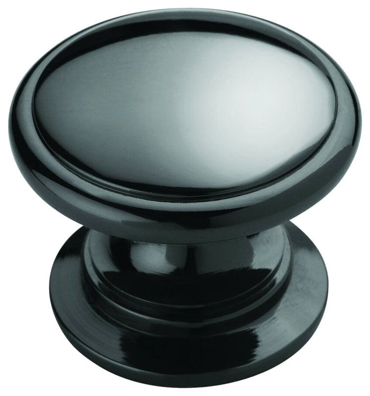 Amerock Allison Value Series BP53012BN Cabinet Knob, 1-1/16 in Projection, Zinc, Nickel