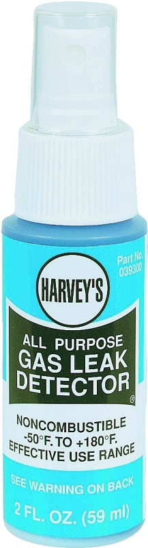 Harvey 039300 Gas Leak Detector, Liquid, Blue, 2 oz Bottle